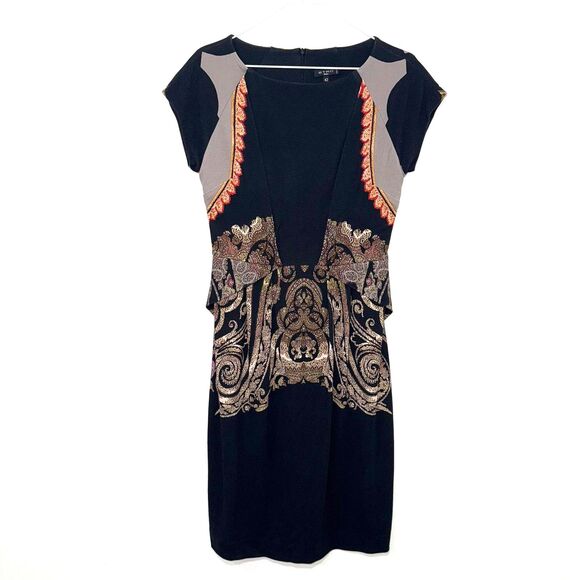 ETRO Italy Printed Sheath Dress 42 - Picture 1 of 10